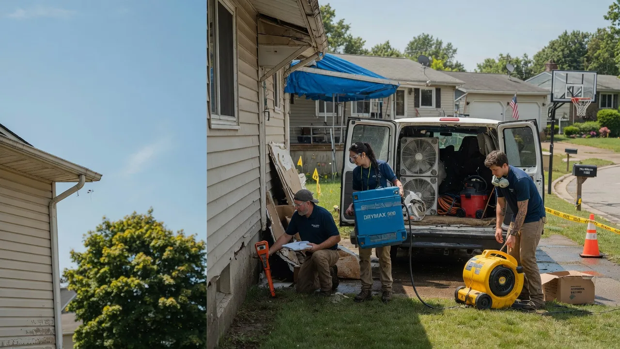 Ceiling Leak Cleanup in Hamlin, IA near me