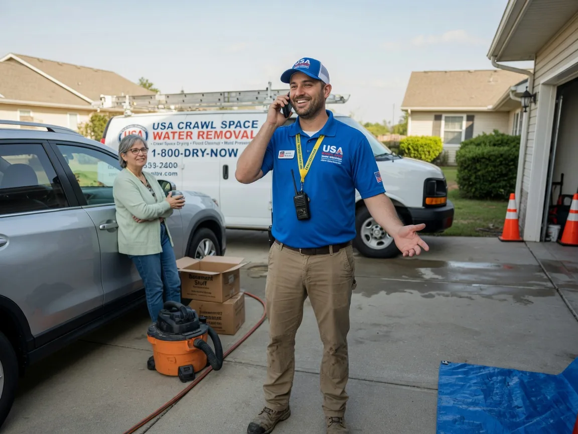 Crawl Space Water Removal Hamlin, IA FAQs